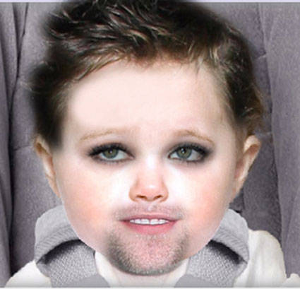 Robert Pattinson y Kristen Stewart: Así sería su bebé según OK Magazine
