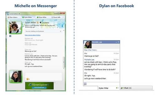 Ya es posible usar el chat de Facebook desde Windows Live Messenger