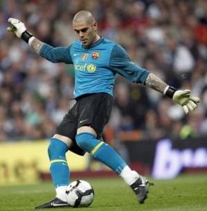 Víctor Valdés salió en defensa de su amigo Lionel Messi