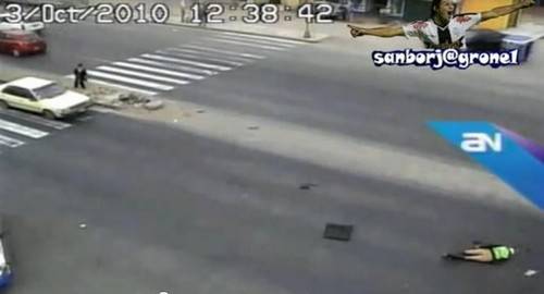 Mujer policia se salvó milagrosamente de morir