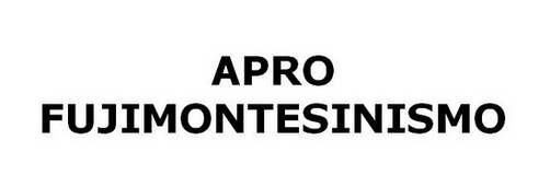 Aprofujimontesinismo: Gracias 'terrorismo' Aprofujimontesinismo: Gracias 'terrorismo'