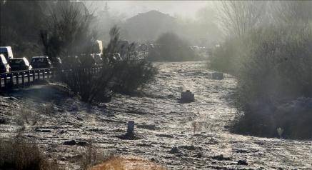 España: Doce provincias, en alerta a causa del fuerte viento y frío