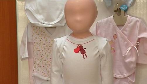 Ropa que avisa cuando el bebe tiene fiebre