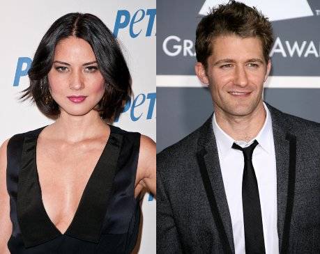 Matthew Morrison, de Glee, y Olivia Munn más que amigos
