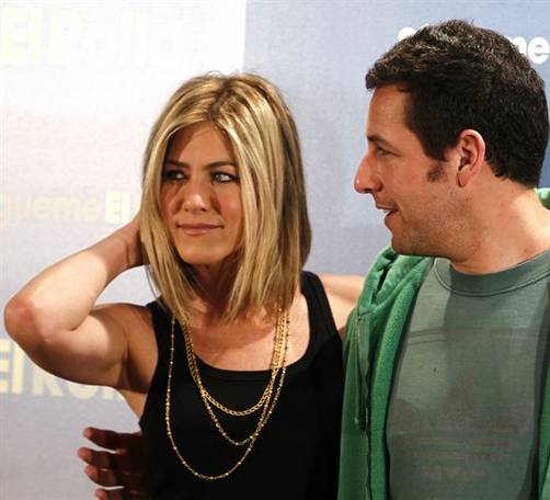 Jennifer Aniston: 'Adam Sandler es incorregible'