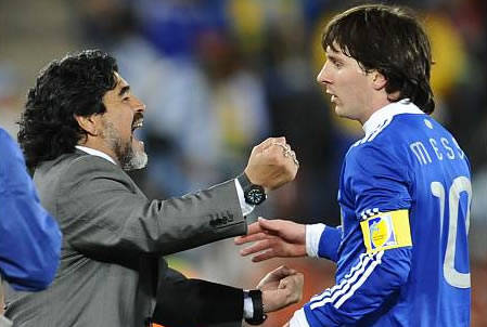 Mundial Sudáfrica 2010: Lionel Messi es el capitán argentino más joven de la historia