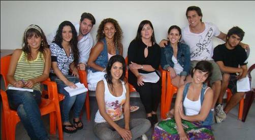 Mariela Alcalá prepara a los actores de novela de ATV 'Ana Cristina'