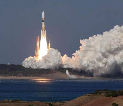 Cohete Japonés es lanzado al espacio