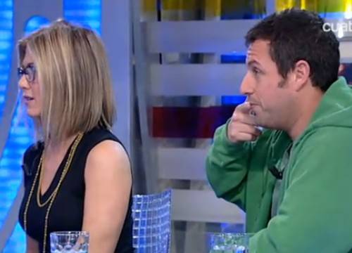 Vídeo: Jennifer Aniston y Adam Sandler en El Hormiguero