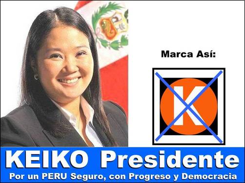 Keiko Perú: Presidente 2011 al 2016