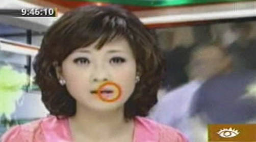 Periodista taiwanesa se comió un mosquito ante cámaras de televisión Periodista taiwanesa se comió un mosquito ante cámaras de televisión