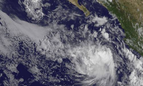 Alerta en la costa de México por la tormenta tropical 'Frank'