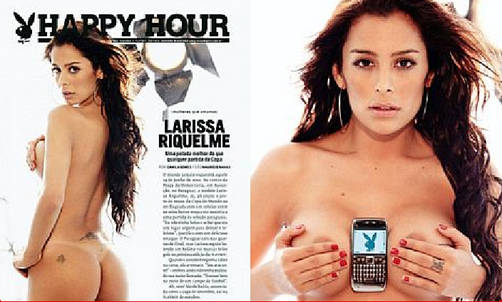 Primeras fotos de Larissa desnuda en Playboy