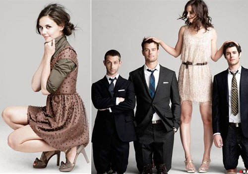 Katie Holmes en elegante sesión de fotos