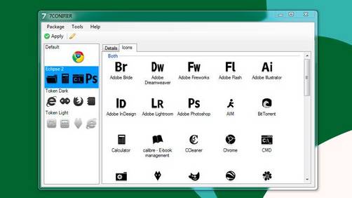 Cambia iconos de Windows 7 con 7Conifier