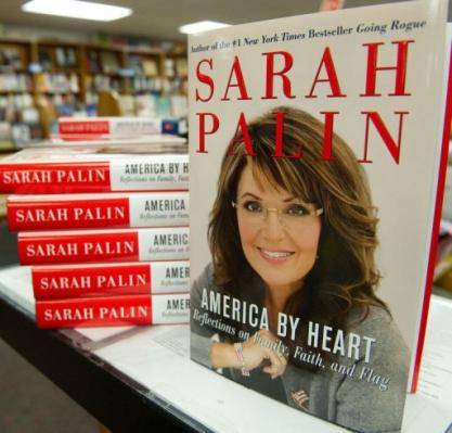 Sarah Palin publica nuevo libro con miras a las presidenciales de 2012