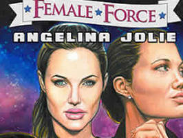 Angelina Jolie como heroína de cómic