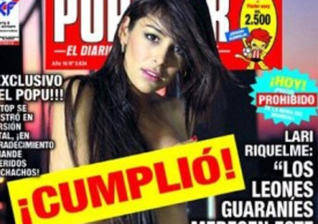 Larissa Riquelme aparece como Dios la trajo al mundo Larissa Riquelme aparece como Dios la trajo al mundo