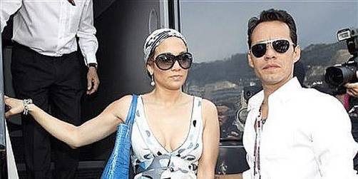 Jennifer Lopez y Marc Anthony en crisis matrimonial