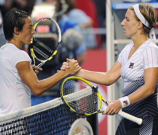 Francesca Schiavone vence a Svetlana Kuznetsova