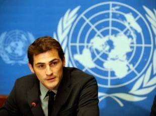 Iker Casillas embajador de buena voluntad de la ONU