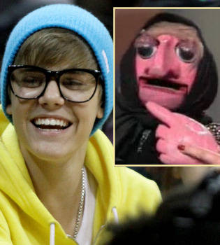 Justin Bieber vestido igual que Doña Rogelia