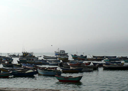No a puerto marítimo en Ancón: Pescadores y pobladores protestaron en el MTC