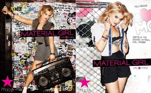 Kelly Osbourne es la nueva 'Material Girl' de Madonna