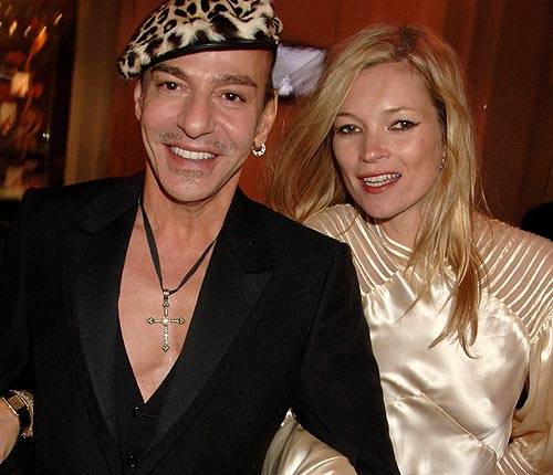 Vestido de novia de Kate Moss será diseñado por John Galliano