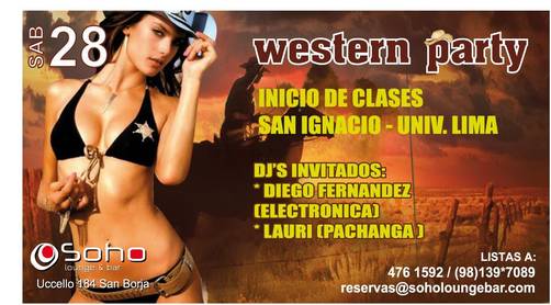 SAB 28: Western Party SAB 28: Western Party