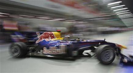 Vettel encabeza el dominio de los Red Bull en Singapur