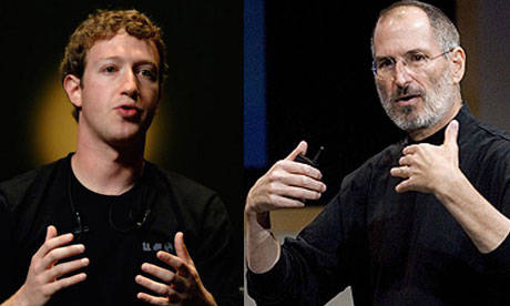 El fundador de Apple cenó con el creador de Facebook para hablar de Ping