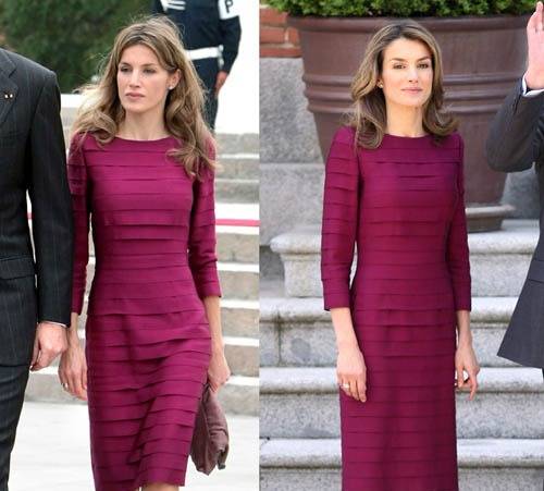 Doña Letizia Ortiz no cambia de vestuario en su visita oficial a Perú