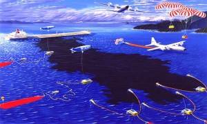 Derrame de petróleo en el Golfo de México sería limpiado por una flota de aviones Derrame de petróleo en el Golfo de México sería limpiado por una flota de aviones