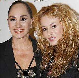 Paulina Rubio afirma que cada vez admira más a su madre