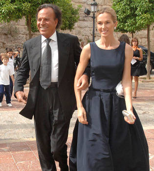 Julio Iglesias se casó con Miranda Rijnsburger