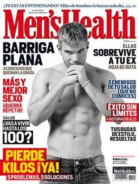 Kellan Lutz en la portada de 'Men´s Health'