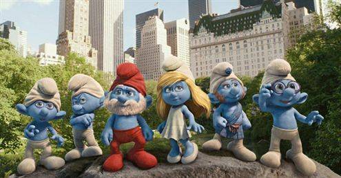 Los Pitufos llegan a Nueva York