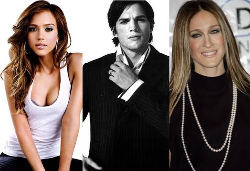 Los Razzies premiaron a Jessica Alba, Ashton Kutcher y Sex on th city 2