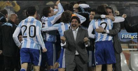 Mundial Sudáfrica 2010: Argentina clasificó a cuartos de final Mundial Sudáfrica 2010: Argentina clasificó a cuartos de final