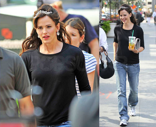 Jennifer Garner juega a las princesas Jennifer Garner juega a las princesas