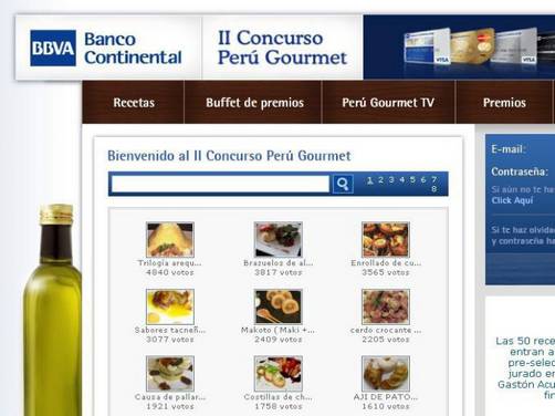 Cierre de votaciones en II Concurso Perú Gourmet