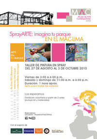 SprayARTE: Imagina tu parque en el MAC-Lima de Barranco