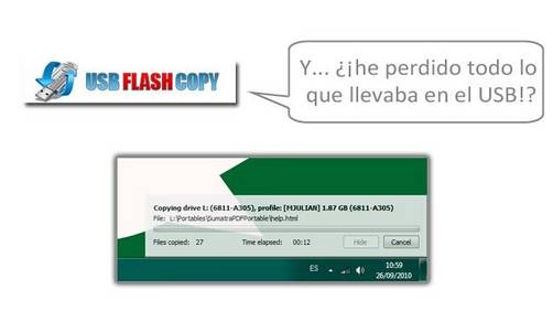 Tus memorias USB más seguras con USBFlash Copy