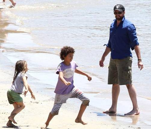 Hugh Jackman disfruta vacaciones navideñas