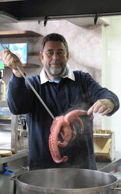 Herminio Gil exporta la gastronomía gallega