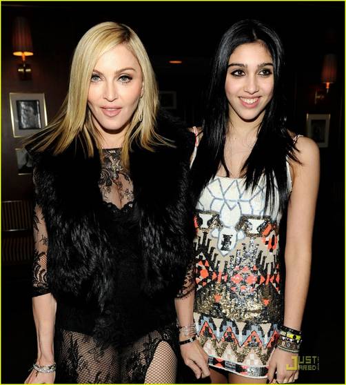 Fotos: Madonna y Lourdes en la fiesta de los Oscar de Vanity Fair