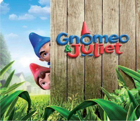 Gnomeo y Julieta en el primer puesto de la taquilla de cine en EU