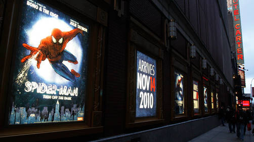 Una actriz abandona el musical de 'Spiderman'
