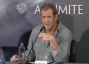 Mel Gibson sufre el robo del DVD de su próxima película